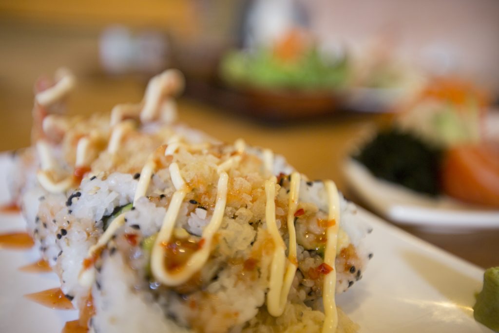 Special sushi rolls